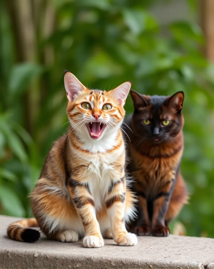 Cats with Rabies Behavior