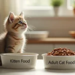 can kittens eat adult cat food