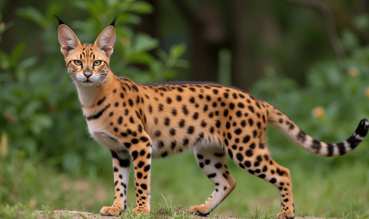 F4 Savannah Cat