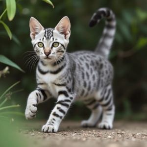 Silver Bengal Cat